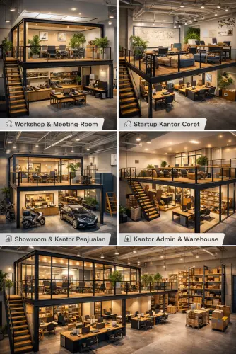 Mezzanine Ruang Kantor di Tambelang